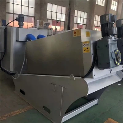 Premsa de cargol de deshidratació de fangs